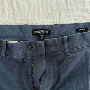 J. Crew Mercantile Flex Straight Leg 36x60 Chino Pants.